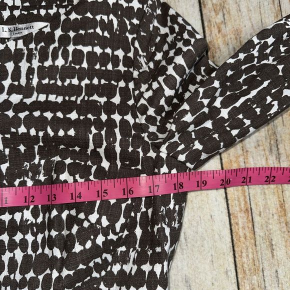 NWOT, LK BENNETT Fitted Dress 14 - Picture 7 of 10